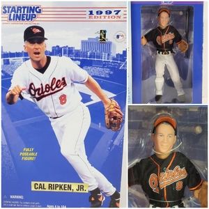 Cal Ripken Jr Starting Lineup 1997 12" Figure Vtg